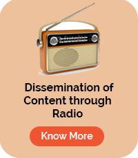 Dissemination through Radio